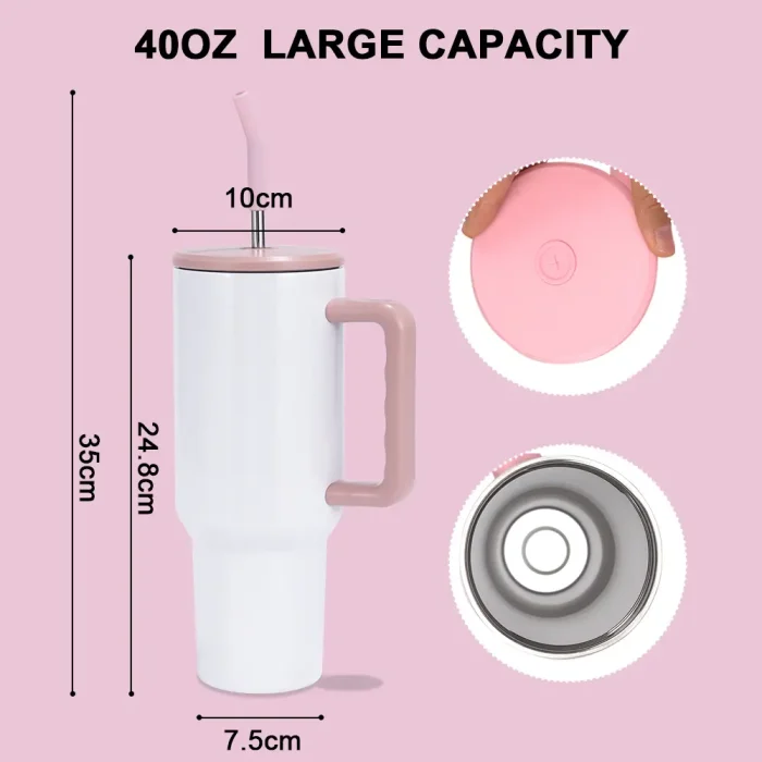 40oz tumbler with handle and straw (pink)-3