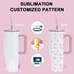 40oz tumbler with handle and straw (pink)-4