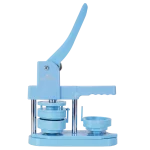 Heart-shaped rotating badge machine blue-1