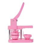 Heart-shaped rotating badge machine pink-1