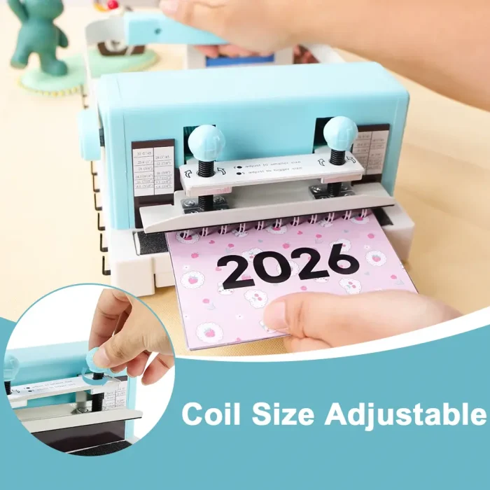 2:1 Mini Binding Machine-Double Coil - Mecolour Factory