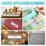 Portable Half-inch Label Printer (Blue)-4