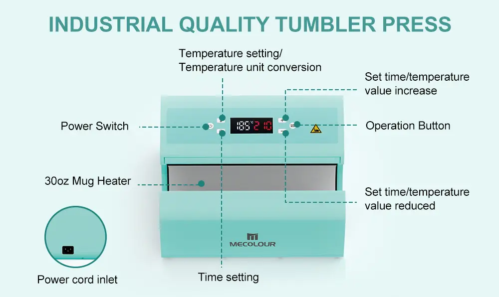 Industrial Quality Tumbler Press