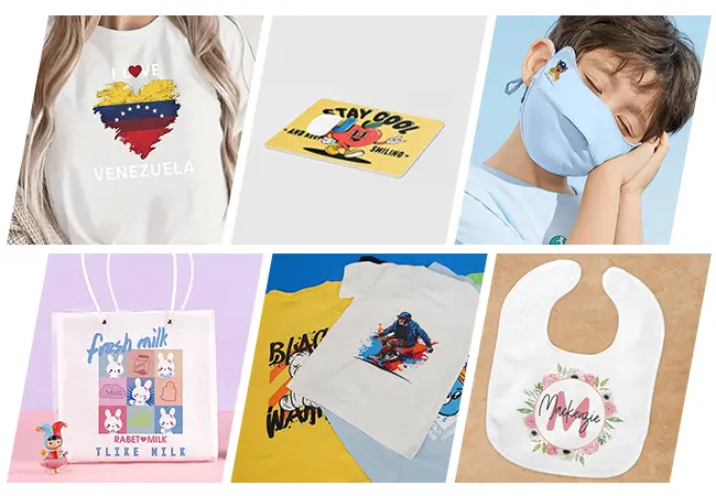 applications of single-station heat press