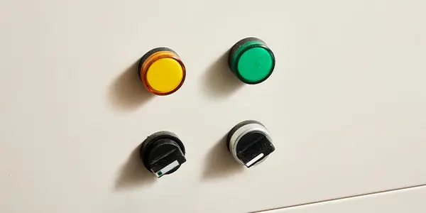 Fan switch & Heating switch