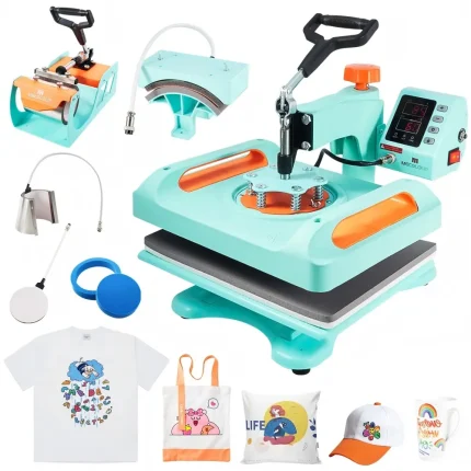 Heat Press Machine 6 in 1