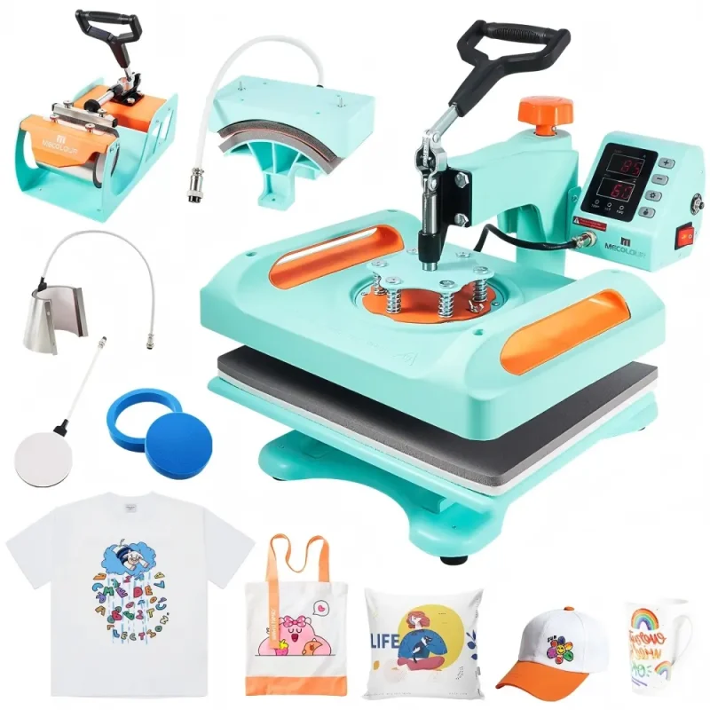 Heat Press Machine 6 in 1