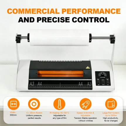 A3 Roll Film Laminating Machine-2