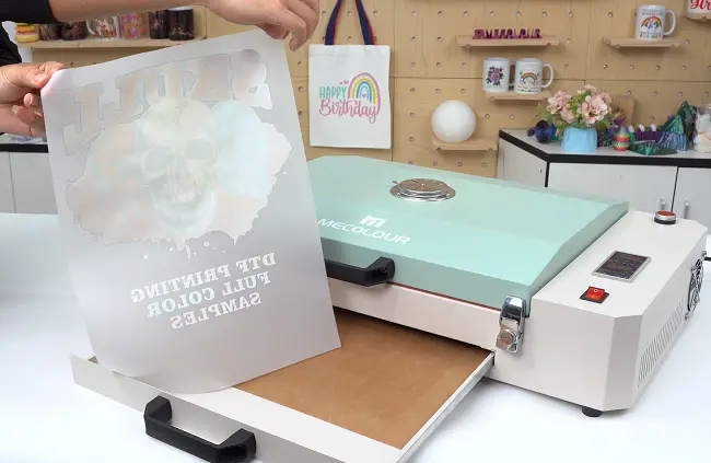 dtf oven curing powder