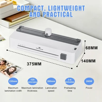 Multi-Function A4 Laminator Machine-2