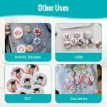 Round Badge Machine Consumables (32mm)-4