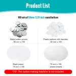 Round Badge Machine Consumables (58mm)-2