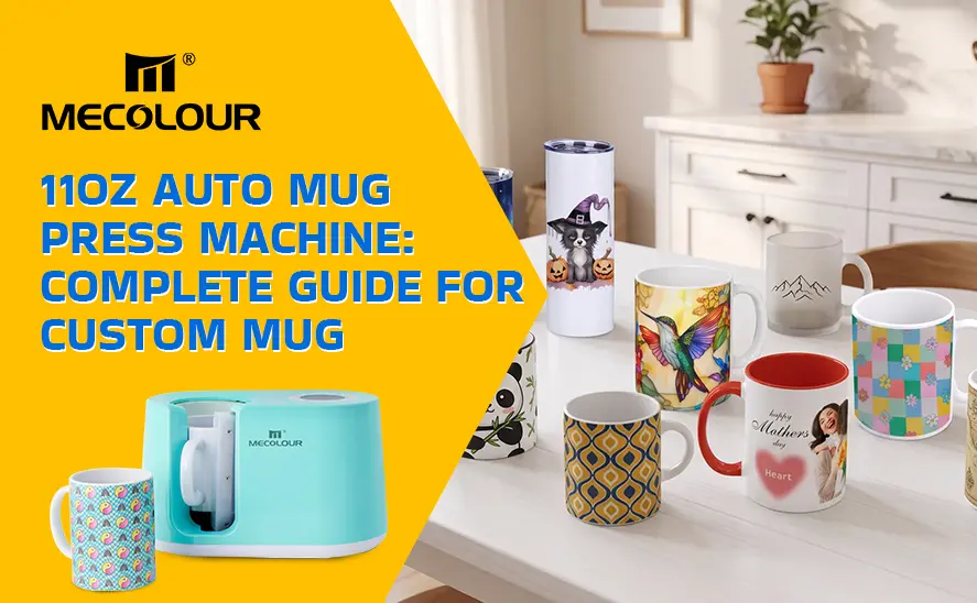 11oz Auto Mug Press Machine Complete Guide