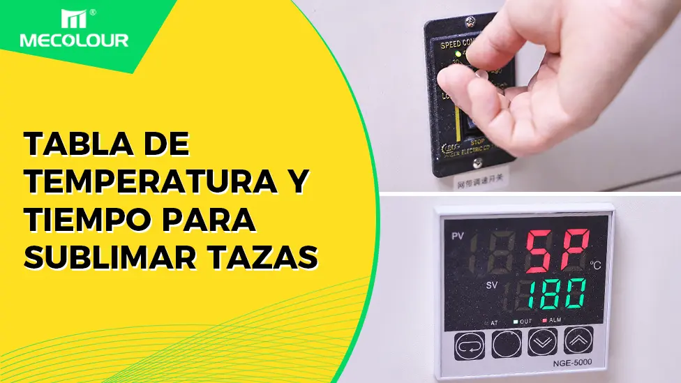 Sublimation Oven Temperature and Time